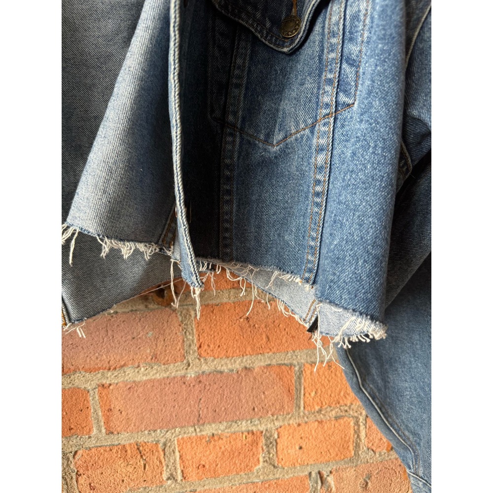 Denim Reworked Jacket - Picture 8 of 9